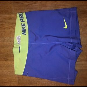 Purple Nike Pros